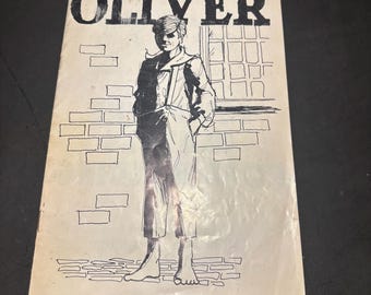 ¡OLIVER! – Programa del Teatro de Ópera Cívica de la Península, 1968