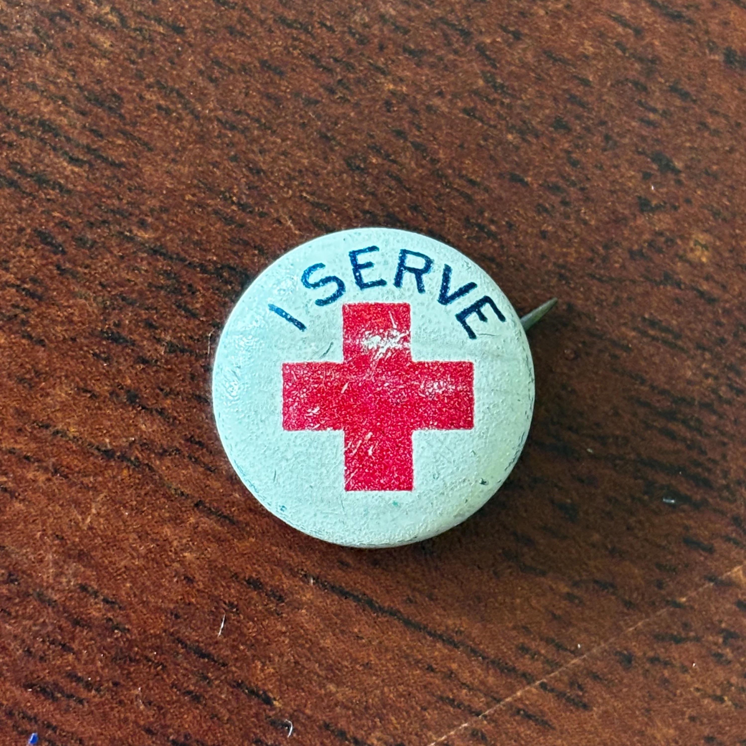 Wwi Red Cross Pin - Etsy