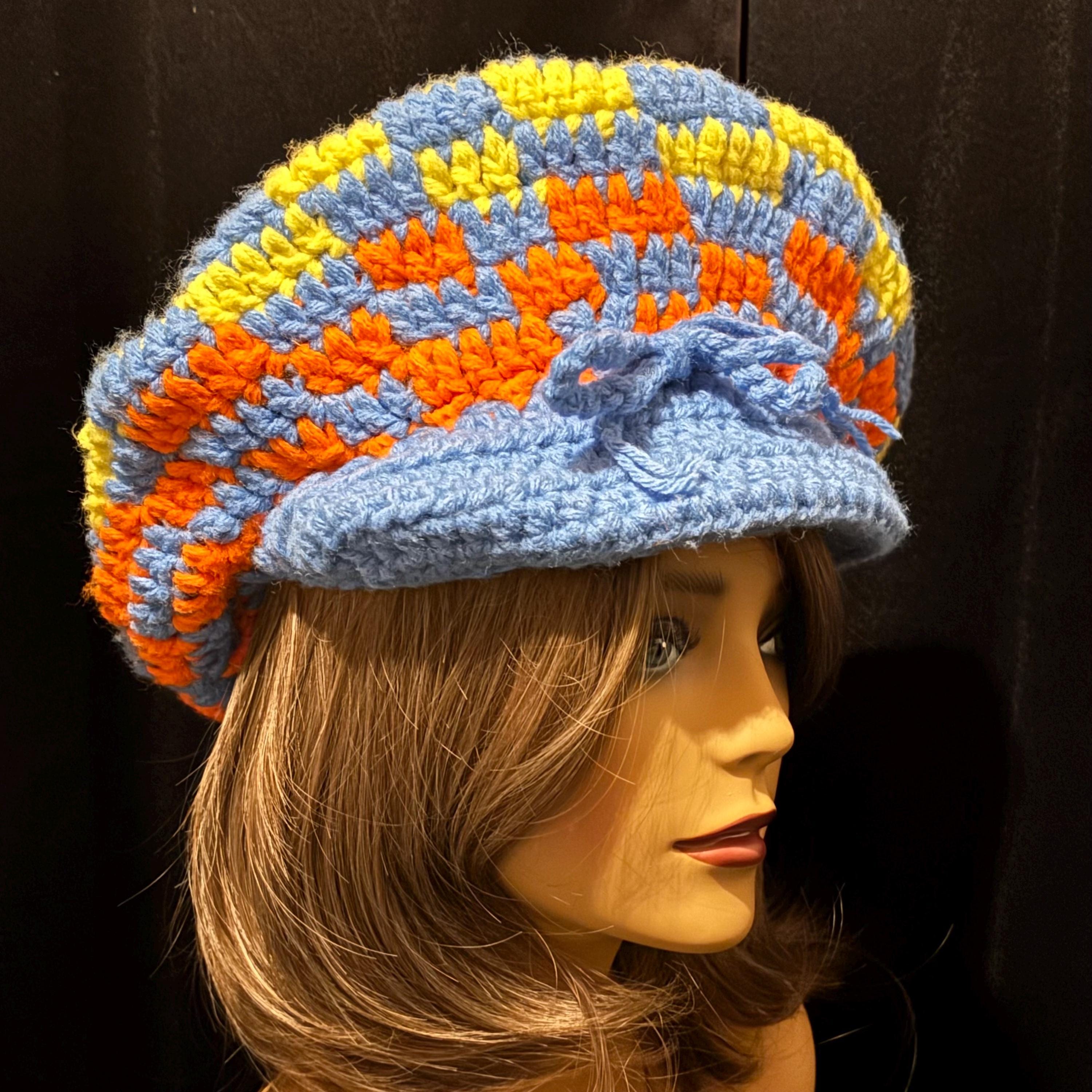 Multicolor Beret - Etsy display picture 2