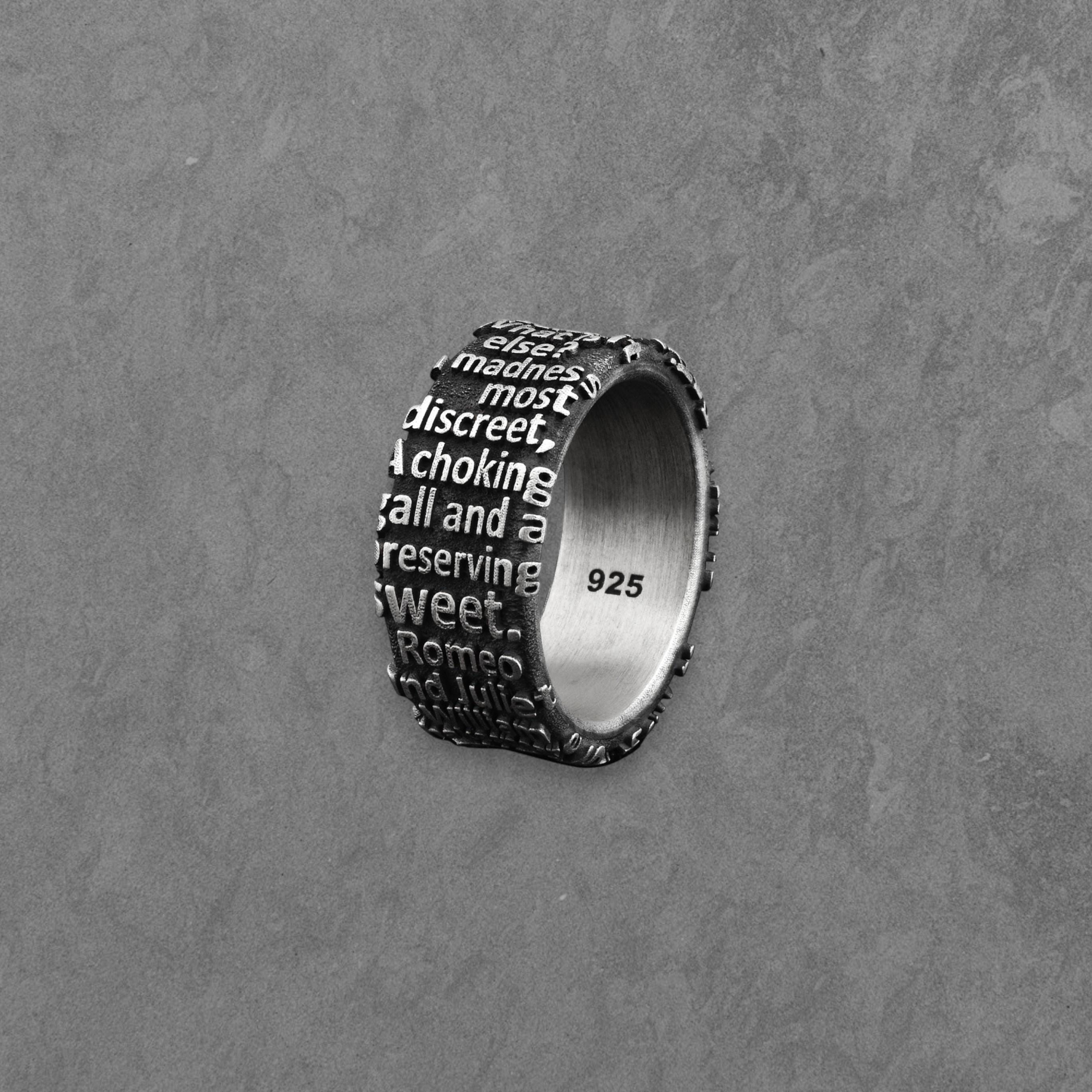 シルバーリング/ Frances Robinson/ ロミオとジュリエット Romeo juliet ring - Etsy 日本