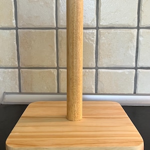 Porta rotolo in legno
