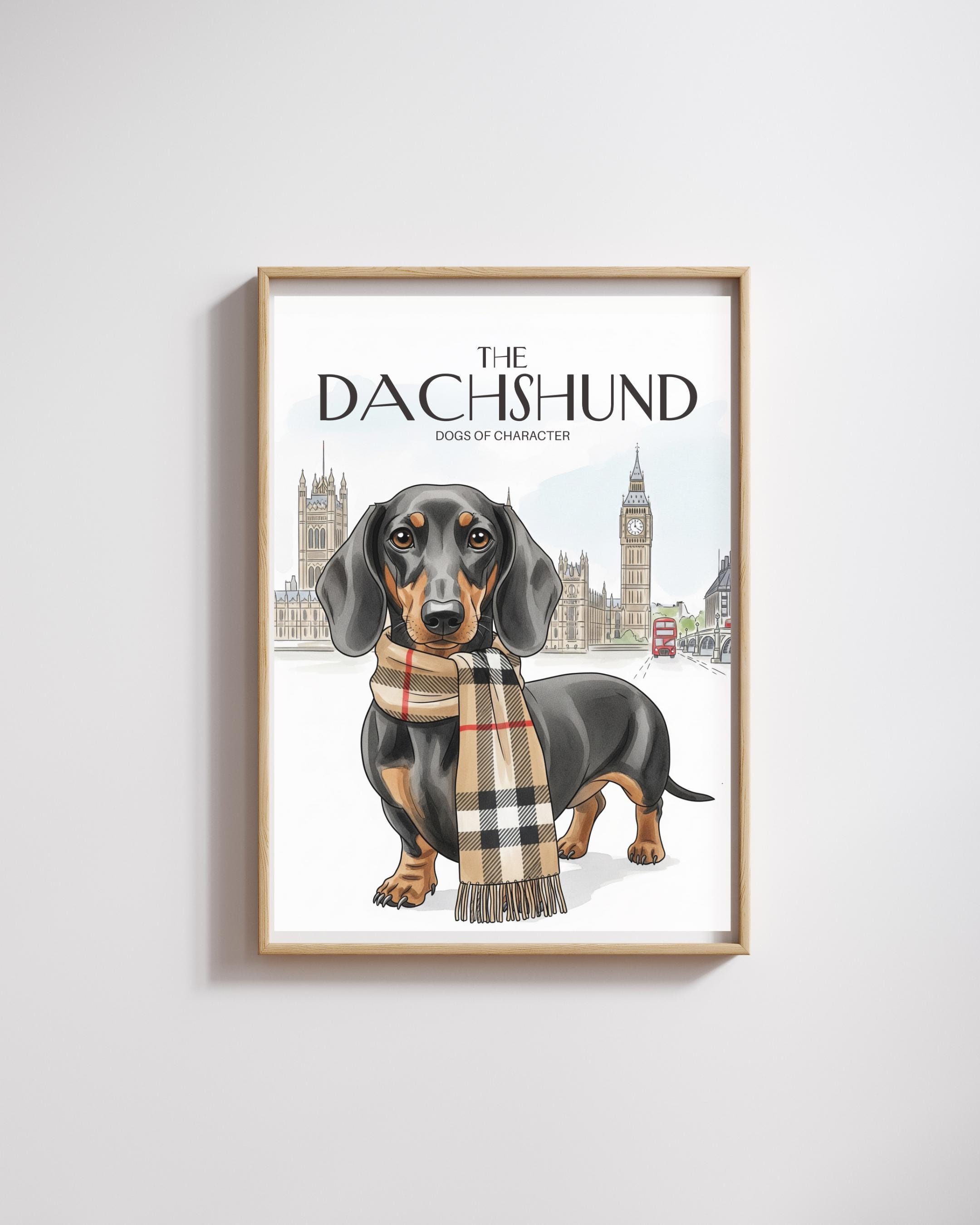 Burberry Dachshund - Etsy