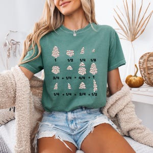 Fraction Shirt - Etsy