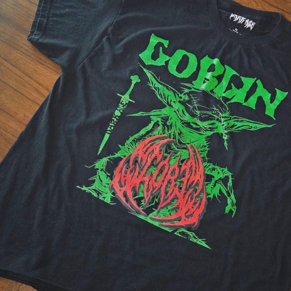 Heavy Metal Goblin Core Graphic Tee - Dark Fantasy Apparel