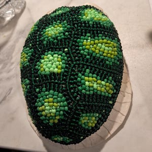 Beaded Turtle Shell