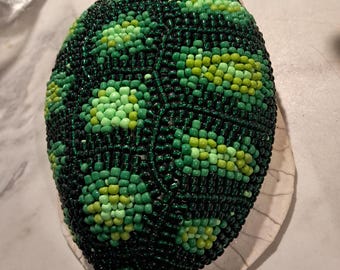 Beaded Turtle Shell