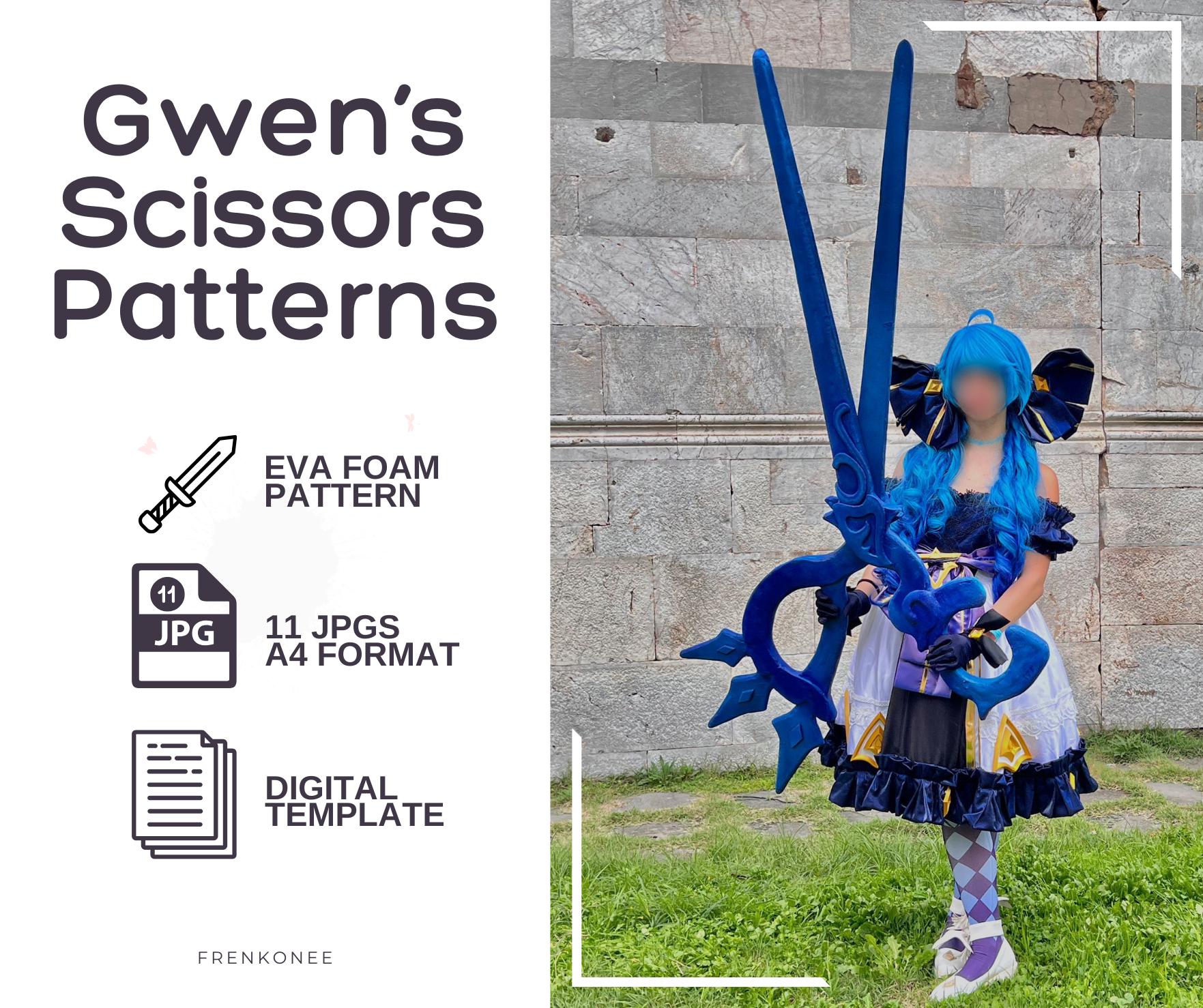 コスプレ用　LoL グウェン　はさみ Lol gwen scissors - Etsy 日本