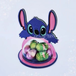 Stitch Candy Dome / HalterSvg- PDF- DXF ( Cricut- Silhouette Cameo- Brother ScanNcut)