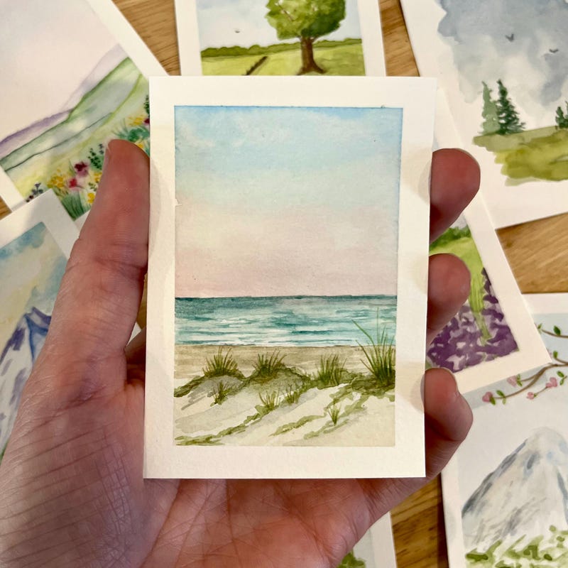 Aceo Original Art - Etsy