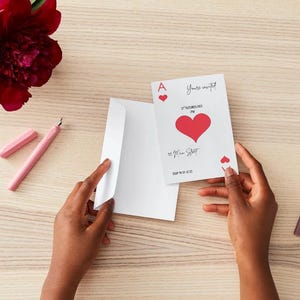 Invitation As de coeur