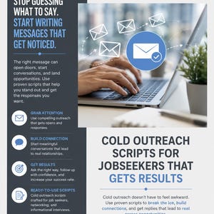 Networking Message Templates | LinkedIn and Cold Outreach Scripts for Job Seekers