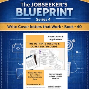 Book 040. Ultimate Cover Letter Bundle | Job Application Templates | Cover Letter Writing Guide | Job Seeker Toolkit | Career Bundle