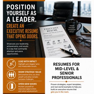 Executive Resume Guide | Mid Career and Leadership Resume Writing