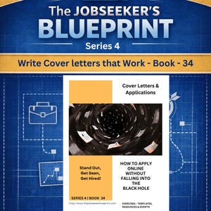 Book 034. Falling Through the Black Hole Guide | Job Search Burnout Help | Career Reset Workbook | Job Seeker Printable PDF