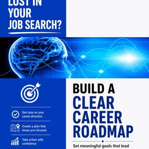 Career Goal Setting Workbook | Job Search Planner for Career Clarity