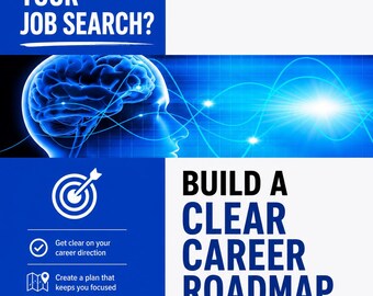 Career Goal Setting Workbook | Job Search Planner for Career Clarity