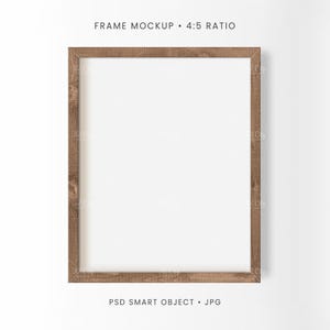 Mockup 4:5-beeld | Verticaal kader PSD, JPG | 018