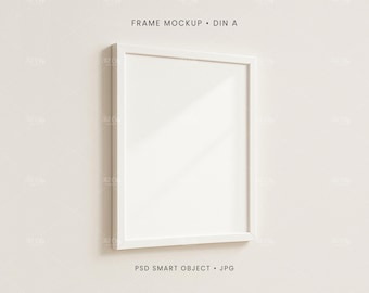 A4 Frame Mockup for Poster Display | PSD JPG | 005
