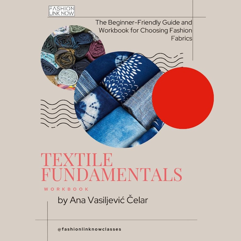 Textile Fundamentals Workbook | Beginner's Guide to Fabrics | Fashion ...
