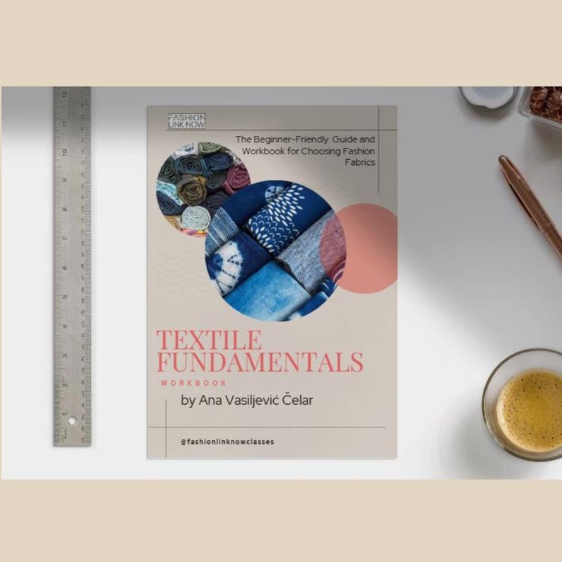 Textile Fundamentals Workbook | Beginner's Guide to Fabrics | Fashion ...