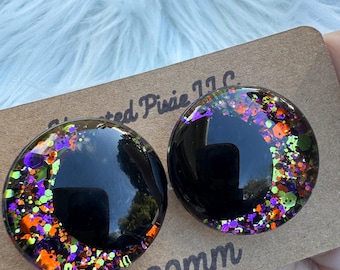 Hand Painted SInker Safety Eyes, Amigurumi, Crochet Tools, 25mm, 30mm, 35mm, 40mm.