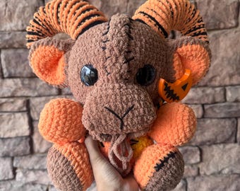FINISHED Crochet Plushie - Sammy Baphomet