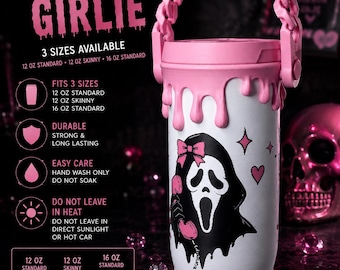 Horror Ghost Standard 12oz Can Holder