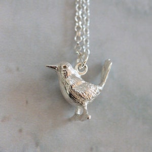 Little blackbird silver necklace image 8