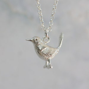 Little blackbird silver necklace image 5