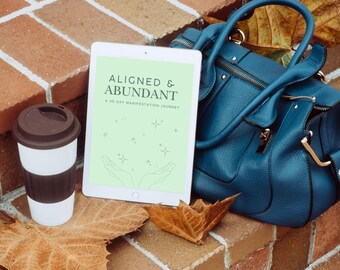 30 Day Manifestation Journal - Digital PDF for Self-Growth & Mindset