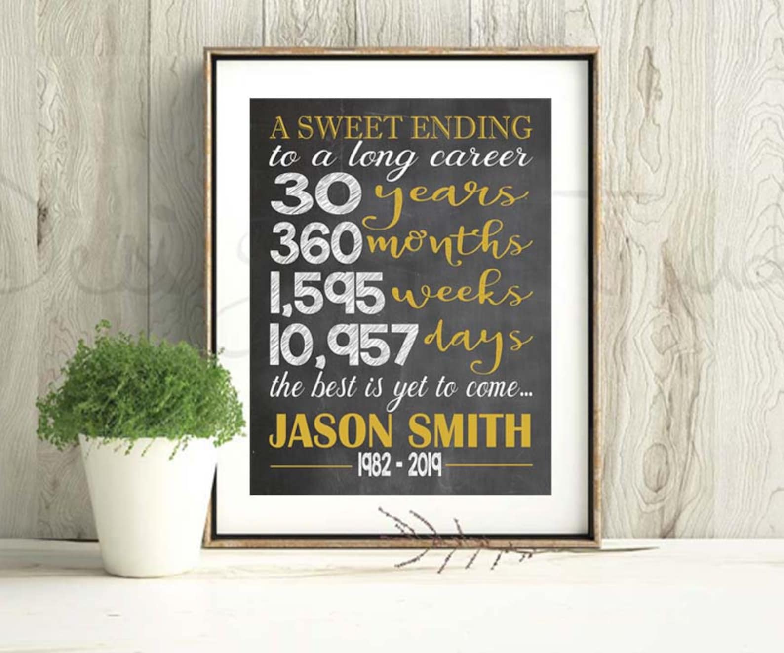 Retirement chalkboard sign Teacher Retirement poster Etsy