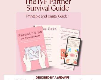 IVF Partner Survival Guide | Emotional, Practical Support Handbook (Digital Download)