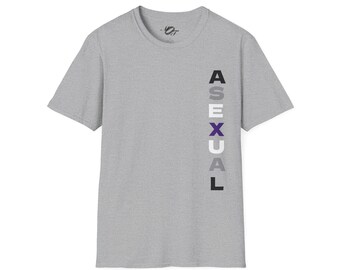 Asexual Pride One Side Shirt