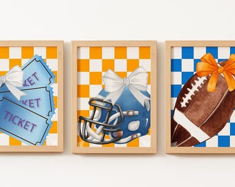 Ensemble de 3 oeuvres d'art murales University of Florida