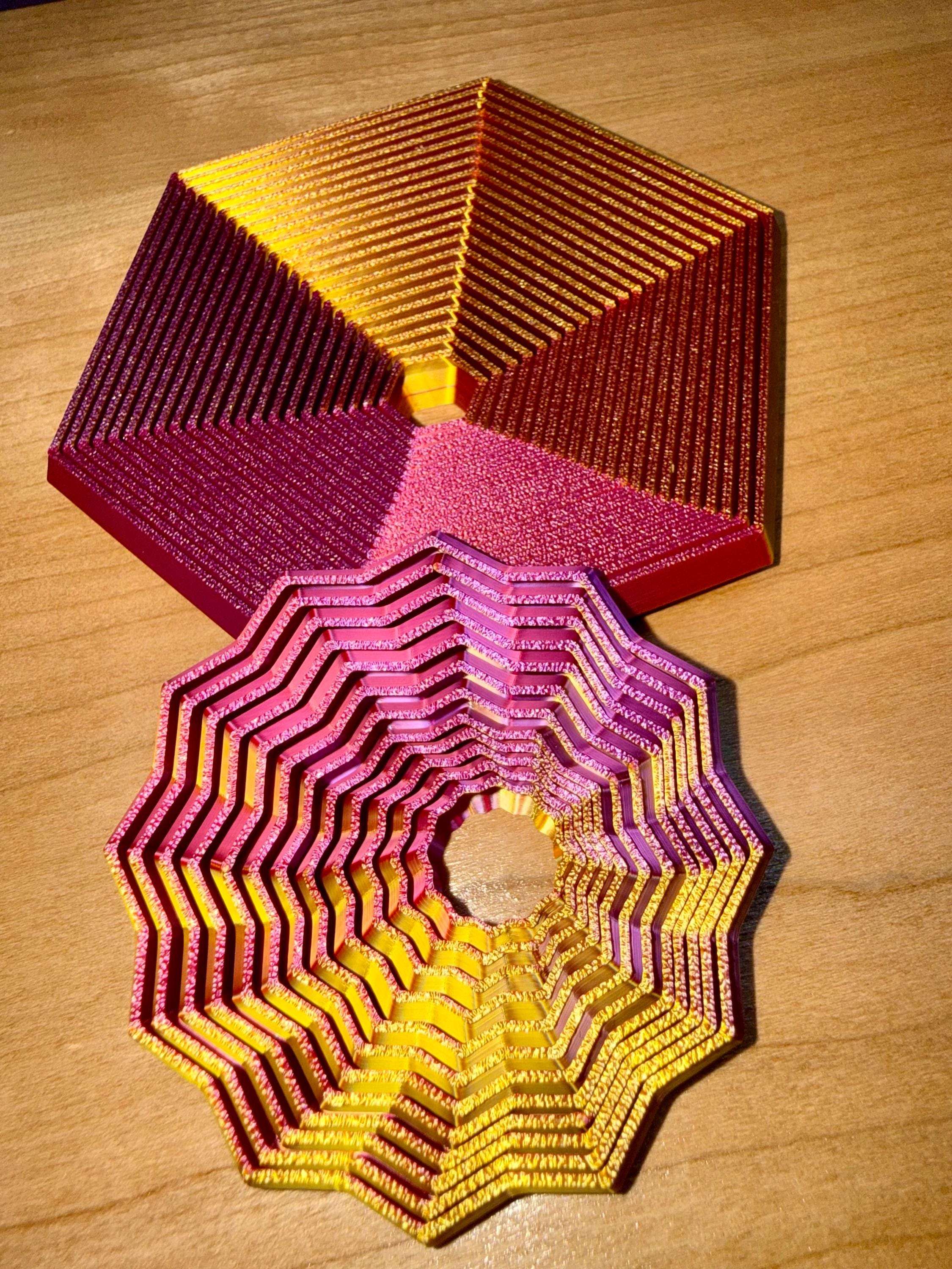Fidget Star, Fidget Stars, Hypnotic Color Sensory and Tactile Toy ...