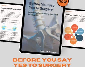 e-book hernia – vermijd operaties, verlichting van rugpijn (gids voor chiropractor) (digitale download)