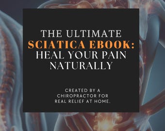 Sciatica 101 eBook – Natural Relief with Stretches, Remedies & Mindset Tips