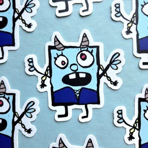 Pasia_thegoat Vtuber Sticker mat Doodlebob Mouth OPEN