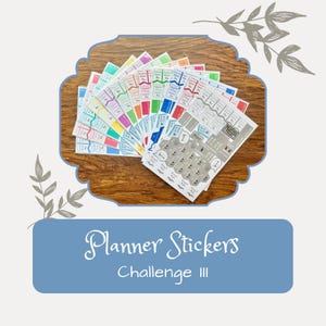 Ch. III Planner Stickers