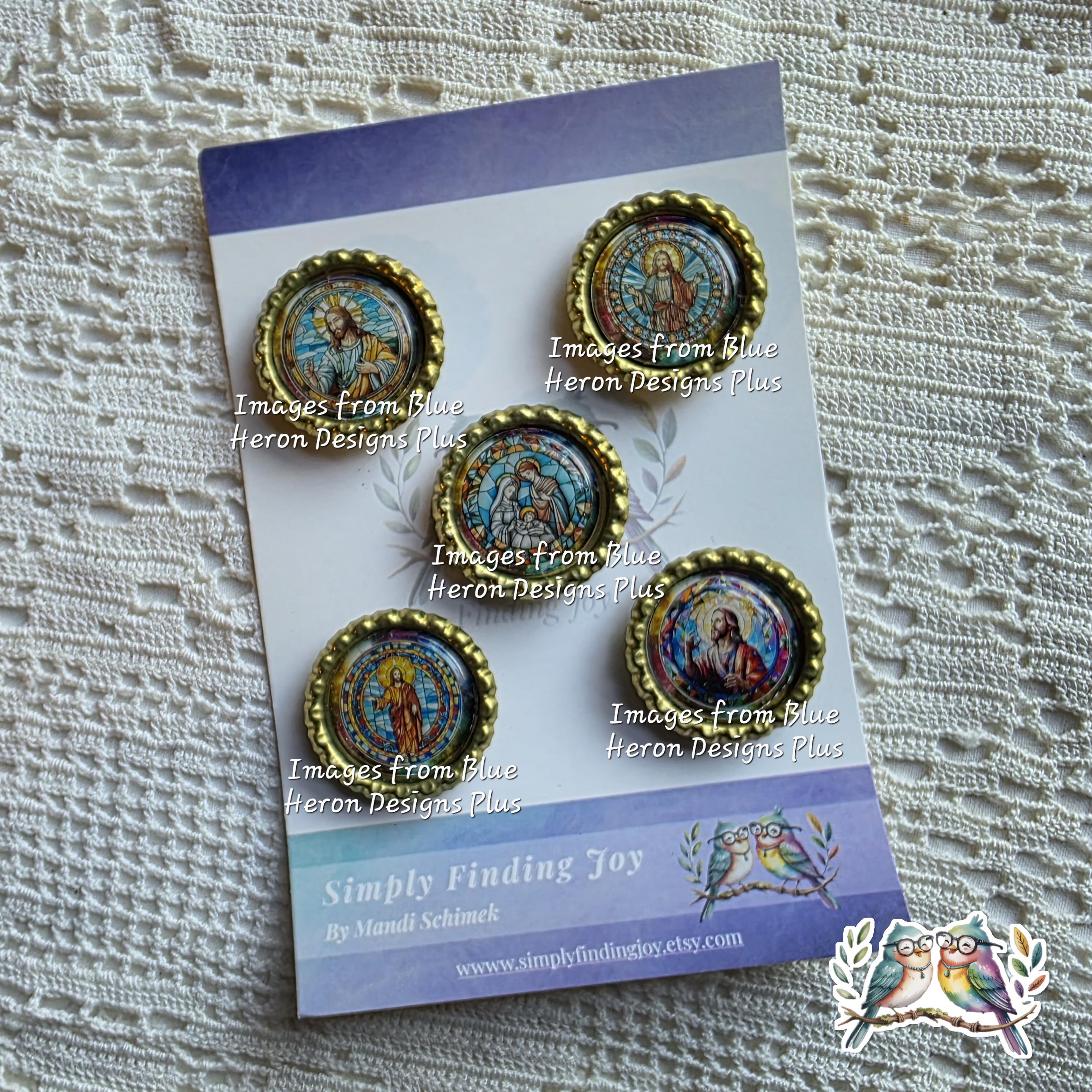 Jesus Stain Glass Magnets, Refrigerator Magnet, Unique Gift, Gift for Her, Fall Magnet, Bottle Cap Magnet,  Christian Gift Idea