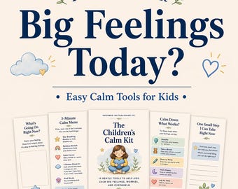 お子様のための落ち着きキット ～お子様が困難な時期を理解し、乗り越えるお手伝いをします！