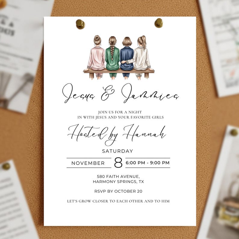 Prayer and pjs flyer. Jesus and Jammies Flyer