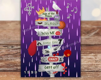 Funk-Inspired Signpost Art – Symbols Wall Art