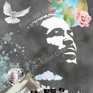 Marvin Gaye Tribute Art Print – A Soulful Homage to a Timeless Legend
