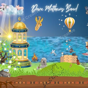 Dave Matthews Band Art Print: Music Legends Tribute for DMB Fans