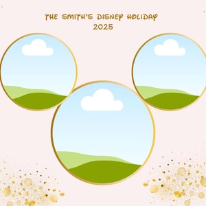 Digital Disney Photo Album - Edit and Personalise on Canva