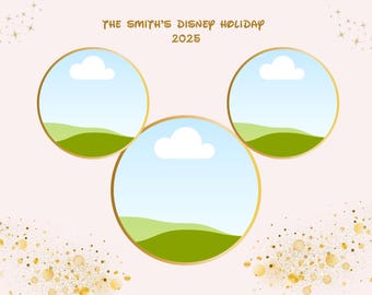 Digital Disney Photo Album - Edit and Personalise on Canva