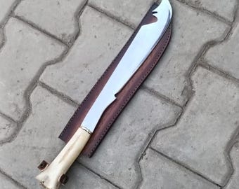 Handmade Elder Blade Sci Fi Prop Replica, Exotic Curved Display Sword, Fantasy Cosplay Costume Accessory, Collector Gift