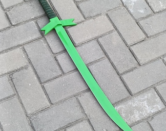 Réplica de espada de hierba personalizada, regalo coleccionable inspirado en Time of Adventure.