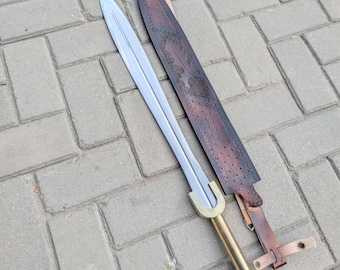 Handmade Percy Jackson Replica Sword, Olympian Stainless Steel Costume Sword